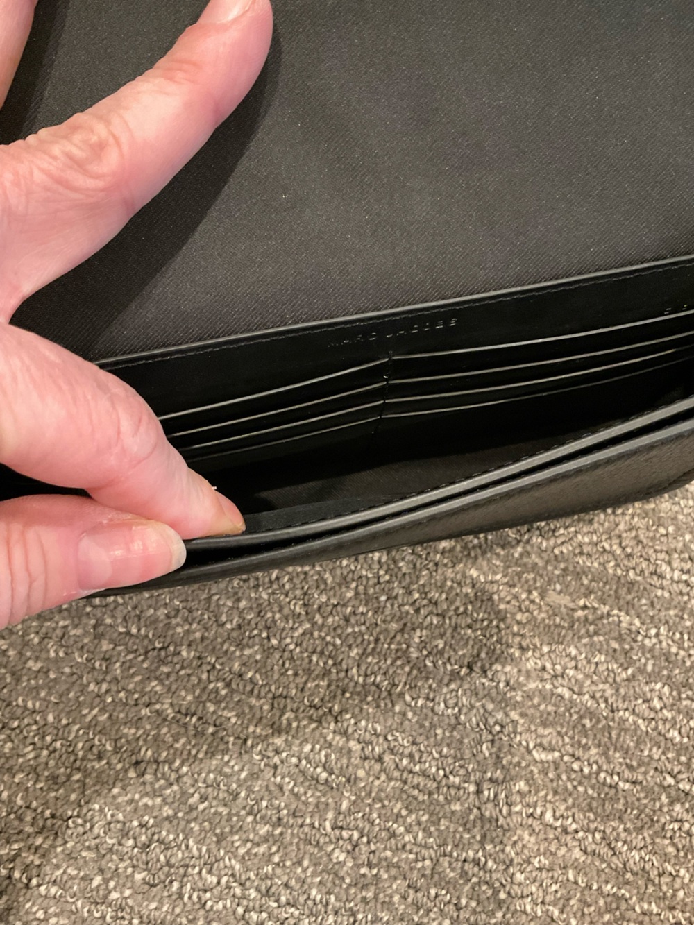 Marc Jacobs Black The Mini Bag with Gold-Tone Hardware - Picture 13 of 16